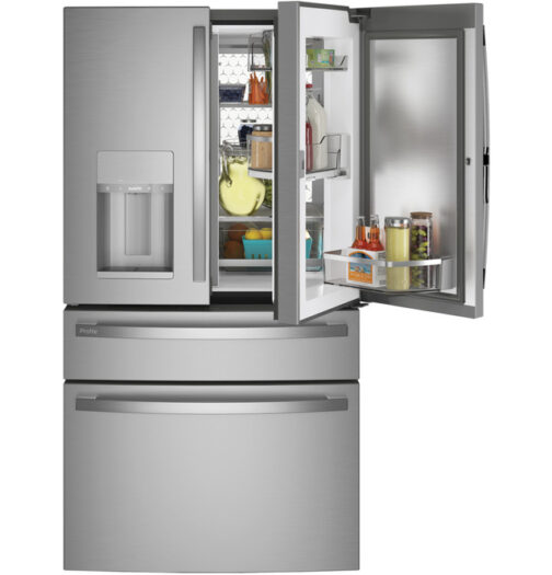 GE Profile™ ENERGY STAR® 27.9 Cu. Ft. Smart Fingerprint Resistant 4-Door French-Door Refrigerator with Door In Door - Image 5