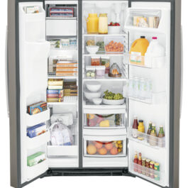 GE® 25.3 Cu. Ft. Side-By-Side Refrigerator