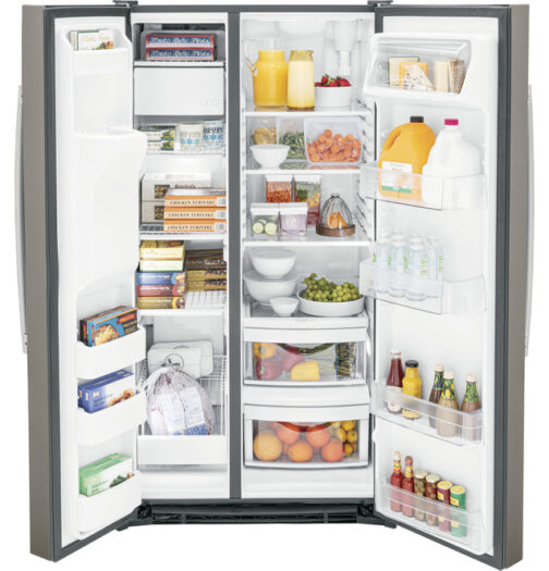GE® 25.3 Cu. Ft. Side-By-Side Refrigerator - Image 2