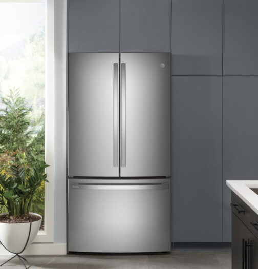 GE Profile™ ENERGY STAR® 23.1 Cu. Ft. Counter-Depth Fingerprint Resistant French-Door Refrigerator - Image 9