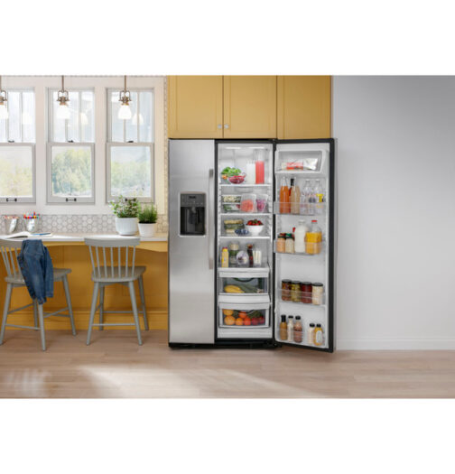 GE® ENERGY STAR® 25.3 Cu. Ft. Side-By-Side Refrigerator - Image 4