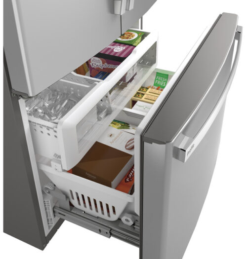 GE Profile™ ENERGY STAR® 23.1 Cu. Ft. Counter-Depth Fingerprint Resistant French-Door Refrigerator - Image 6