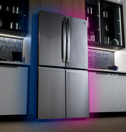 GE Profile™ ENERGY STAR® 28.3 Cu. Ft. Quad-Door Refrigerator with Dual-Dispense AutoFill Pitcher - Image 8