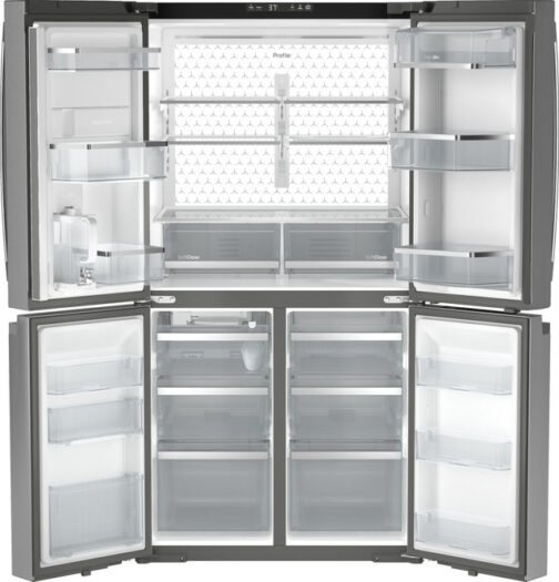 GE Profile™ ENERGY STAR® 28.3 Cu. Ft. Quad-Door Refrigerator with Dual-Dispense AutoFill Pitcher - Image 3