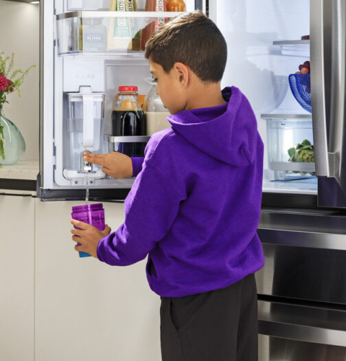 GE Profile™ ENERGY STAR® 28.3 Cu. Ft. Quad-Door Refrigerator with Dual-Dispense AutoFill Pitcher - Image 13