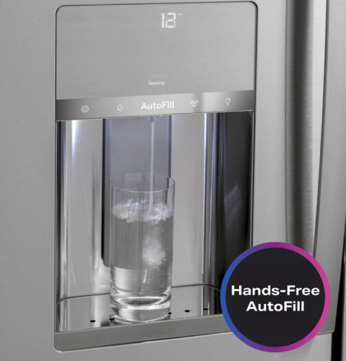 GE Profile™ ENERGY STAR® 27.9 Cu. Ft. Smart Fingerprint Resistant 4-Door French-Door Refrigerator with Door In Door - Image 8