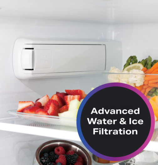 GE Profile™ ENERGY STAR® 23.1 Cu. Ft. Counter-Depth Fingerprint Resistant French-Door Refrigerator - Image 13