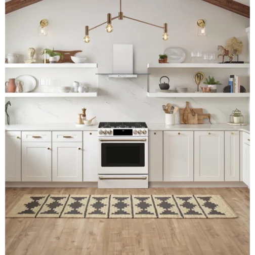 Cafe CGS700P4MW2 30 Inch Slide-In Gas Smart Range with 6 Sealed Burners, 5.6 Cu. - Image 5