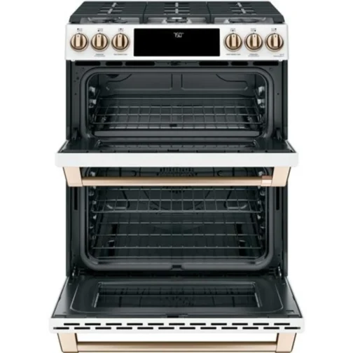 Cafe CGS750P4MW2 30 Inch Slide-In Gas Smart Range with 6 Sealed Burners, Double Oven, 6.7 Cu. Ft. - Image 3
