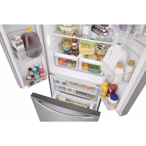 Frigidaire FRFG1723AV 32 Inch Counter-Depth French Door Refrigerator with 17.6 Cu. Ft - Image 5