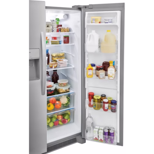 Frigidaire FRSS2623AS 36 Inch Freestanding Side by Side Refrigerator - Image 5