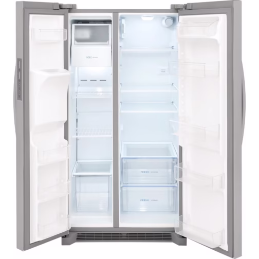 Frigidaire FRSS2623AS 36 Inch Freestanding Side by Side Refrigerator - Image 7