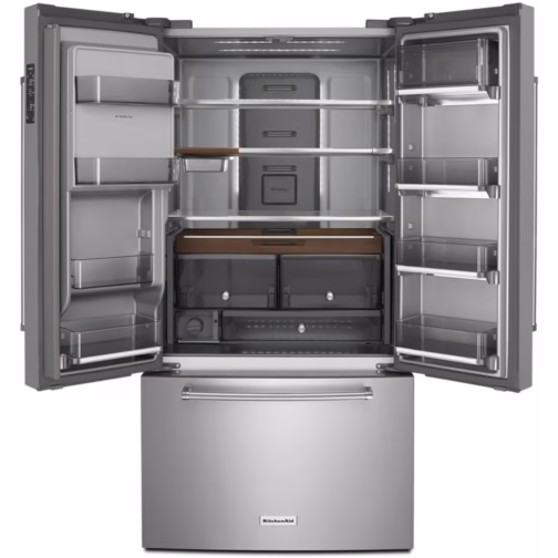 KitchenAid KRFC704FPS 36 Inch Counter-Depth French Door Refrigerator with 23.8 cu. ft - Image 4
