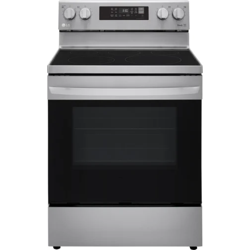 LG LREL6323S 30 Inch Electric Smart Range with 5 Radiant Elements, 6.3 cu. ft. - Image 2