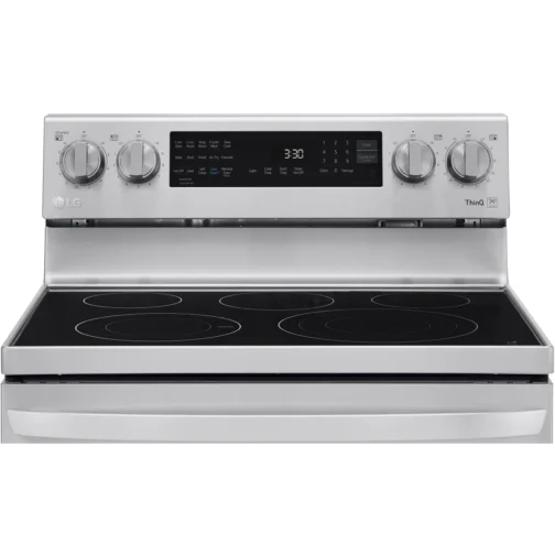 LG LREL6325F 30 Inch Electric Smart Range with 5 Radiant Elements, 6.3 cu. ft - Image 5