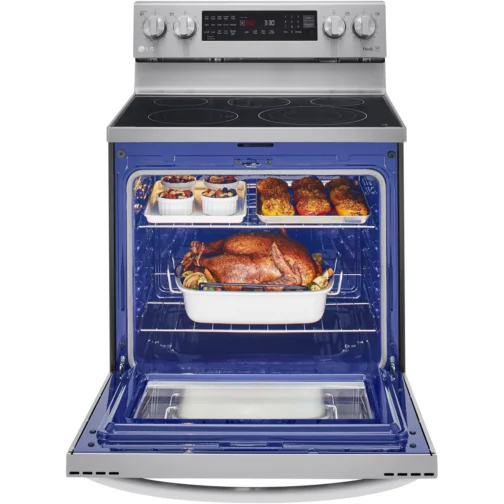 LG LREL6325F 30 Inch Electric Smart Range with 5 Radiant Elements, 6.3 cu. ft - Image 8