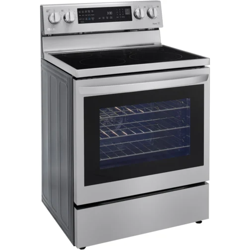 LG LREL6325F 30 Inch Electric Smart Range with 5 Radiant Elements, 6.3 cu. ft