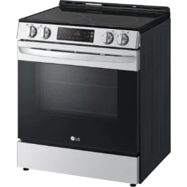 30 Inch Slide-In Electric Smart Range with 5 Radiant Elements, 6.3 Cu. Ft. Capacity, Storage Drawer,