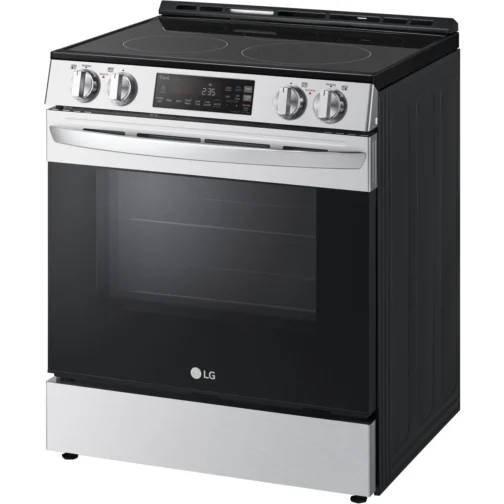 30 Inch Slide-In Electric Smart Range with 5 Radiant Elements, 6.3 Cu. Ft. Capacity, Storage Drawer,