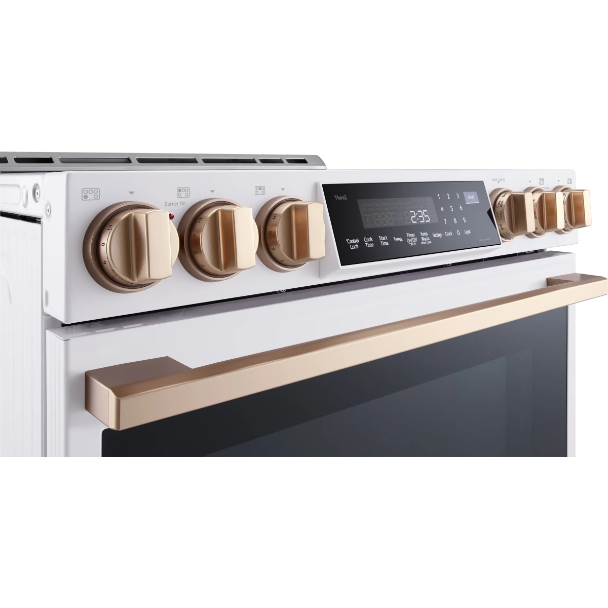 LG Studio LSES6338N 30 Inch Slide-In Electric Smart Range with 5 Radiant Elements, 6.3 cu. - Image 7