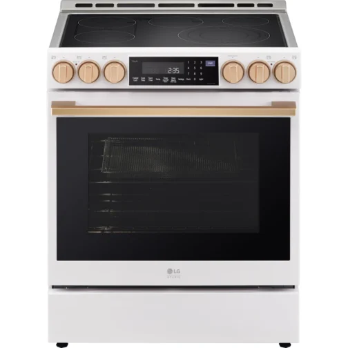 LG Studio LSES6338N 30 Inch Slide-In Electric Smart Range with 5 Radiant Elements, 6.3 cu. - Image 4