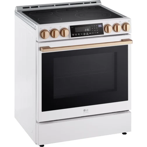 LG Studio LSES6338N 30 Inch Slide-In Electric Smart Range with 5 Radiant Elements, 6.3 cu.