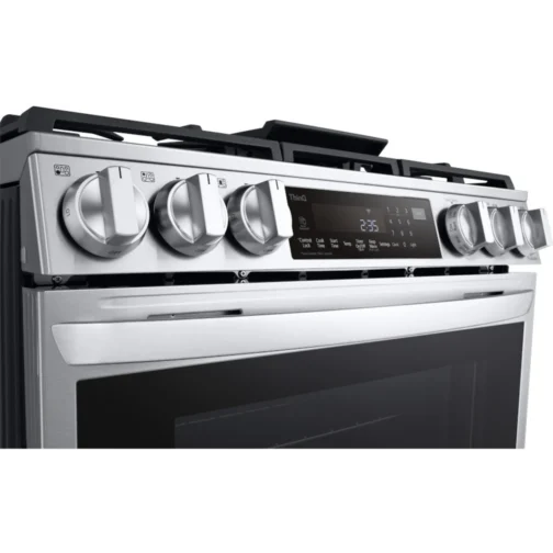 LG LSGL6335F 30 Inch Smart Instaview™ Slide-in Gas Range with 5 Sealed Burners, 6.3 cu. ft. - Image 5