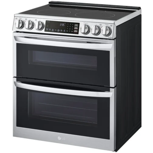 LG LTEL7337F 30 Inch Slide-In Electric Smart Range with 5 Burners, Double Oven, 7.3 Cu. Ft. - Image 4