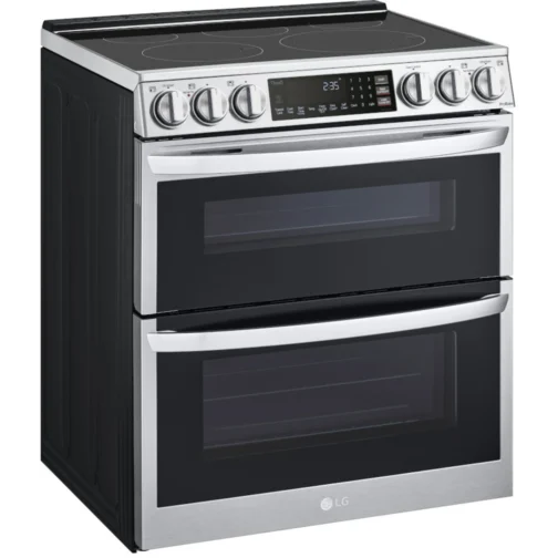 LG LTEL7337F 30 Inch Slide-In Electric Smart Range with 5 Burners, Double Oven, 7.3 Cu. Ft.