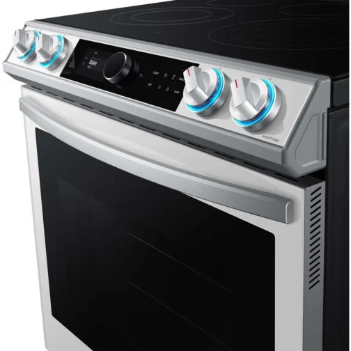 Samsung BESPOKE NE63BB871112AA 30 Inch Slide-In Electric Smart Range with 5 Elements, 6.3 cu. ft - Image 5