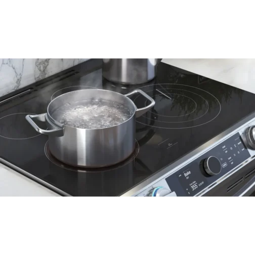 Samsung BESPOKE NE63BB871112AA 30 Inch Slide-In Electric Smart Range with 5 Elements, 6.3 cu. ft - Image 9