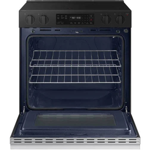 Samsung BESPOKE NSE6DG8100SR 30 Inch Slide-In Electric Smart Range with 5 Elements, 6.3 cu. ft. - Image 3