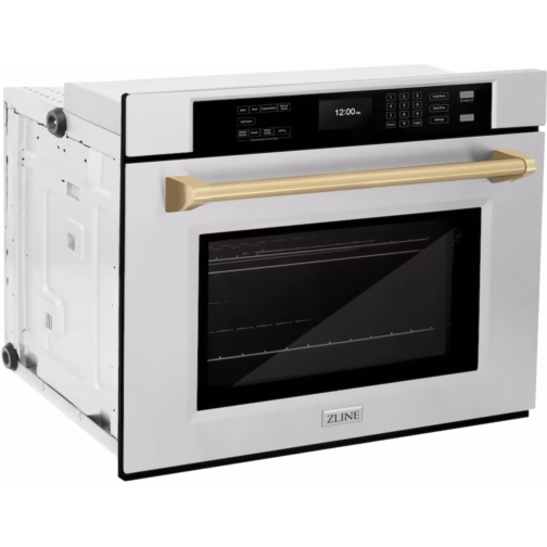 ZLINE WASZ30CB 30 Inch Professional Single Electric Wall Oven with 5 cu. ft. Capacity,