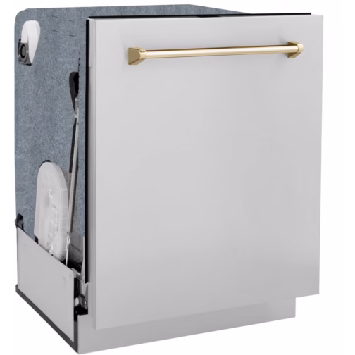 ZLINE DWMTZ30424G 24 Inch Fully Integrated Monument Series Dishwasher with 14 Place Settings