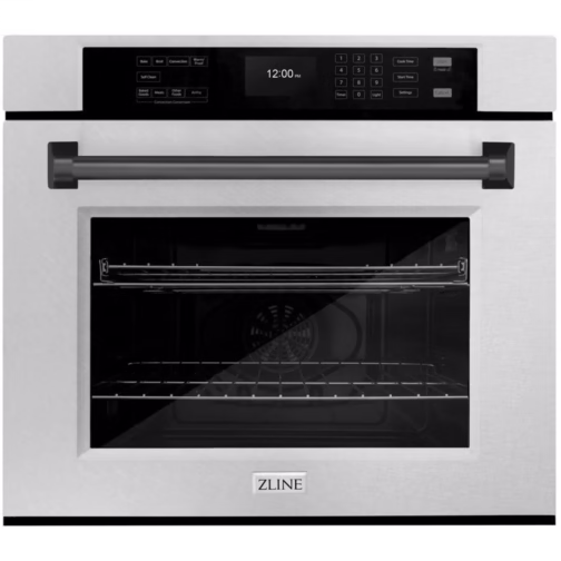 ZLINE Autograph Edition WASSZ30MB 30 Inch Professional Single Electric Wall Oven with 5 cu. ft. Capacity - Image 3