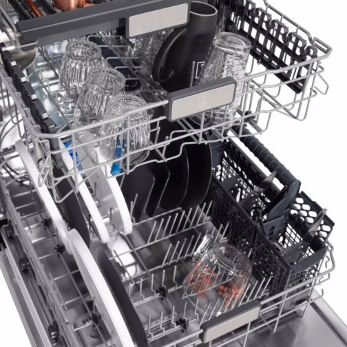 ZLINE DWMTZ30424G 24 Inch Fully Integrated Monument Series Dishwasher with 14 Place Settings - Image 8