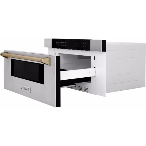 ZLINE Autograph Edition MWDZ30CB 30 Inch Microwave Drawer with 1.2 cu. ft - Image 4