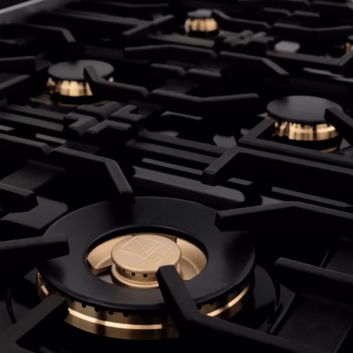 ZLINE Autograph Edition RTZ36G 36 Inch Gas Rangetop with 6 Sealed Brass Burner - Image 6