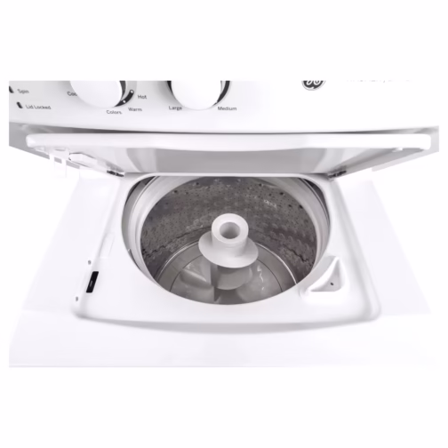 GE Appliances GUD27ESSMWW 3.8 cu. ft. Washer and 5.9 cu. ft. Electric Dryer Laundry Center - Image 7