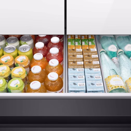 SAMSUNG 30 cu. ft. Mega Capacity 3-Door French Door Refrigerator with Family Hub™ - Image 8