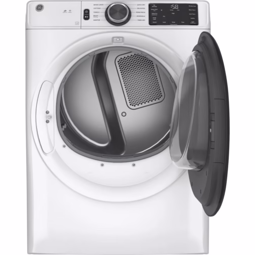 GE Appliances Smart 7.8 cu. ft High Efficiency Electric Dryer GFD55ESSNWW - Image 5