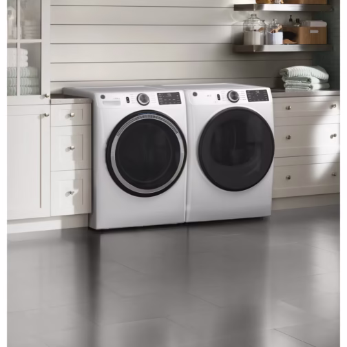 GE Appliances Smart 7.8 cu. ft High Efficiency Electric Dryer GFD55ESSNWW - Image 7