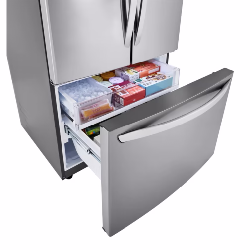 LG LRFCS29D6S Door Refrigerator, Print Proof Stainless Steel, 29 cu. ft. - Image 5