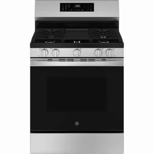 GE Appliances GGF600AVSS Free-Standing Gas Convection Range