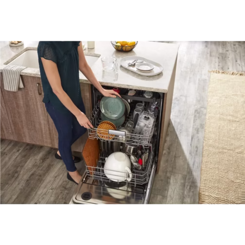 KitchenAid KDTE204KPS 24 Inch Fully Integrated Dishwasher with 13 Place Settings - Image 9