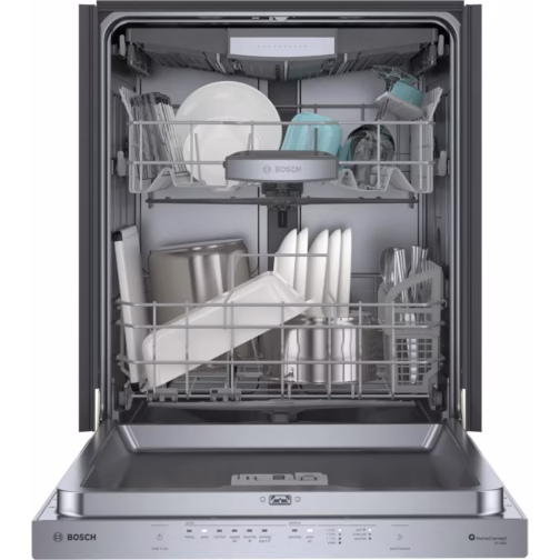 Bosch 500 Series SHP65CM5N 24 Inch Fully Integrated Built-In Smart Dishwasher with 16 Place Setting Capacity - Image 4