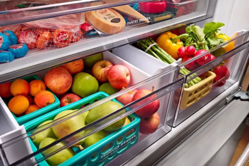 KitchenAid - 20 Cu. Ft. French Door Refrigerator - Image 8