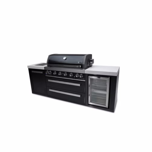 Mont Alpi 44-inch 6 Burner MAi805-BSSFC Black Stainless Steel - Image 2