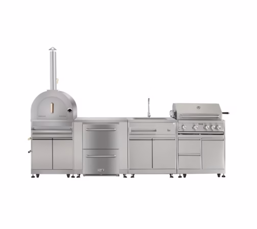 Thor Kitchen Stainless Steel Free Standing Wood Burning Pizza Oven