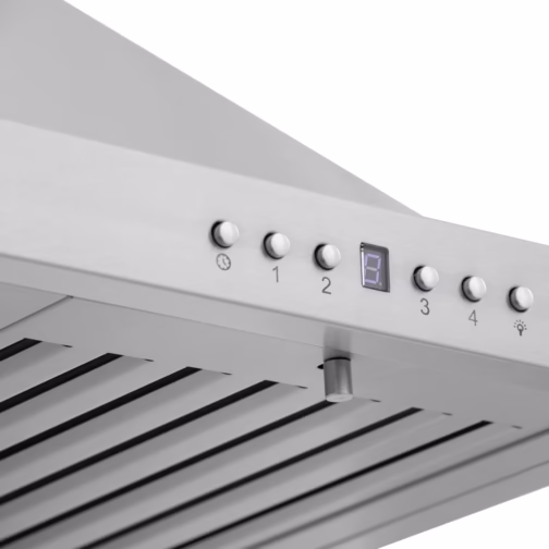 ZLINE 30 in. Convertible Vent Wall Mount Range Hood in Stainless Steel W/ Crown Molding  KBCRN-30 - Image 4